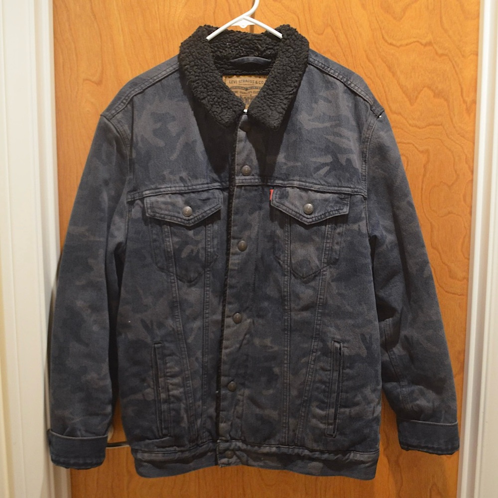 Levi’s X Justin Timberlake Collection Sherpa trucker jacket XXL Like New